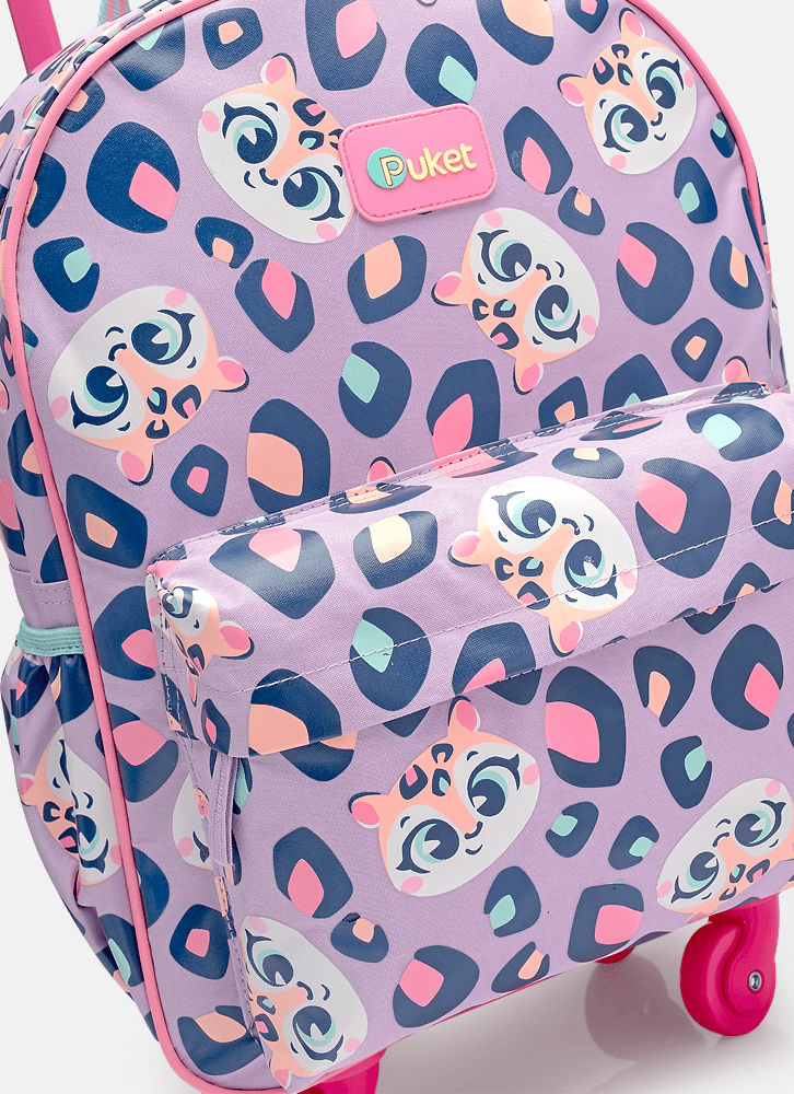 Kit Mochila + Lancheira Onça