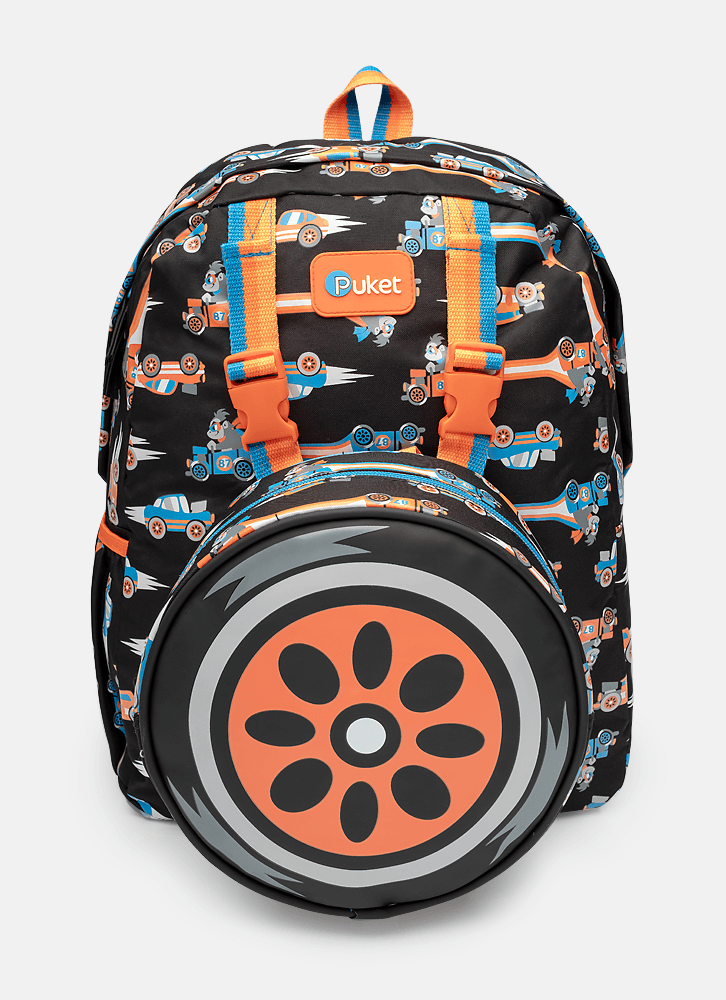 Kit Mochila + Lancheira Gorila Racing