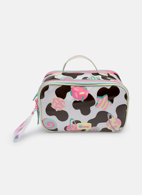 Estojo Grande Vaca Chocolate