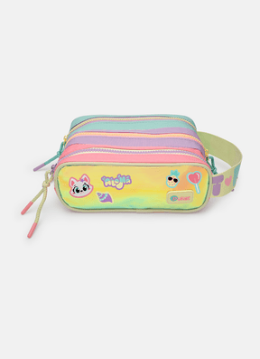 Estojo Triplo Color Block