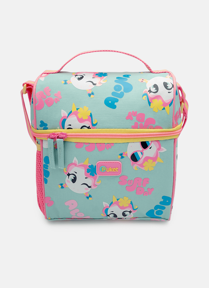 Lancheira Térmica Estampada Unicórnio Aloha