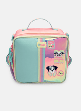 Lancheira Térmica Customizável Color Block Rosa