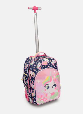 Mochila com Rodinha Unicórnio Encantado