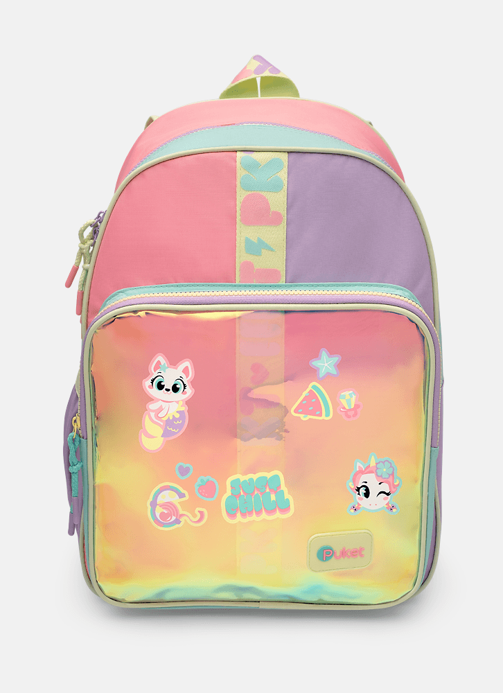 Mochila Costas Grande Color Block